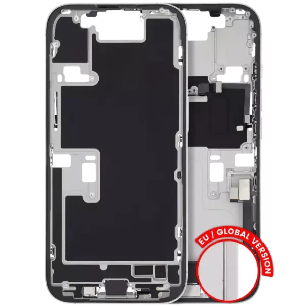 Carcasa Mijloc Mid-Frame iPhone 16 Pro Pull A (White Titanium)