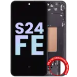Display cu Rama Samsung Galaxy S24 FE 5G Service Pack (Graphite)