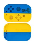 Carcasa (Housing Shell) Controller Joy-Con Nintendo Switch – Yellow / Blue - imagine 2