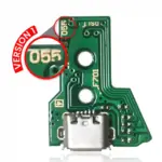 Placa incarcare Micro USB (cu cablu flex 12 pini) controller PlayStation 4(Version 1: JDS-050 / JDS-055)