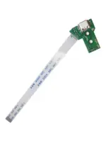 Placa incarcare Micro USB (cu cablu flex 12 pini) controller PlayStation 4(Version 1: JDS-050 / JDS-055) - imagine 5