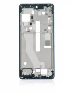 Carcasa Mijloc Motorola Edge 20 Pro (Blue Vegan Leather) - imagine 4