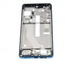 Carcasa Mijloc Motorola Edge 20 Pro (Blue Vegan Leather) - imagine 9