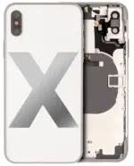 Carcasa Spate iPhone X Pull A (Silver)