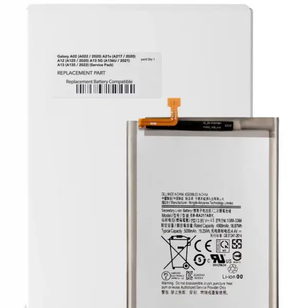 Baterie Telefon Samsung Galaxy A02 (A022 / 2020) / A21s (A217 / 2020) / A12 (A125 / 2020) / A13 5G (A136U / 2021) / A13 (A135 / 2022) Service Pack