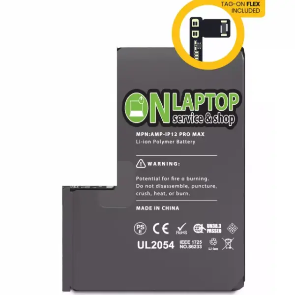 Baterie Celula Cu Flex Tag On Universal Telefon iPhone 12 Pro Max (Sudura in puncte) X Core