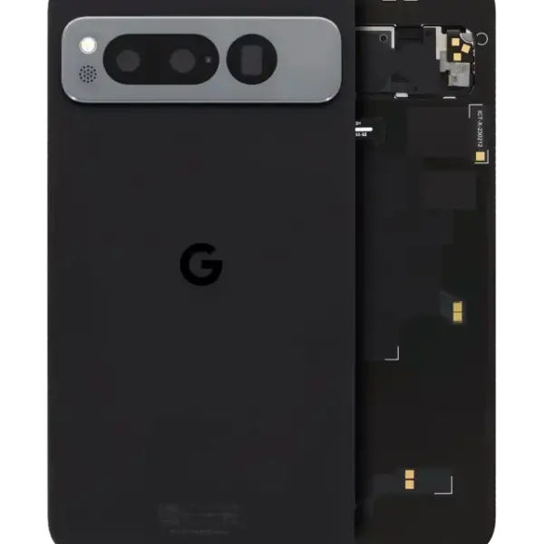 Capac Spate Sticla Google Pixel Fold Service Pack Original (Obsidian)