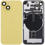 Capac Spate Sticla iPhone 14 Refurbished (Yellow)