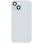 Capac Spate Sticla iPhone 15 Service Pack Original (Blue) - imagine 3