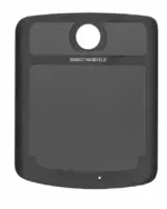 Capac Spate Sticla Motorola Razr 5G (XT2071 / 2020) Genuine OEM (Polished Graphite) - imagine 5