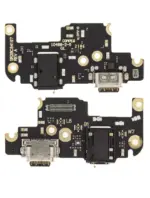 Cablu Flex Port Incarcare Cu Mufa Jack Motorola Moto One 5G Ace (XT2113-1 / 2021) Original - imagine 2