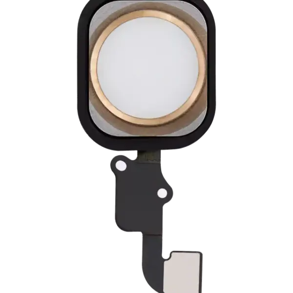 Buton Home Cu Cablu Flex Telefon iPhone 6 / 6 Plus (Gold)