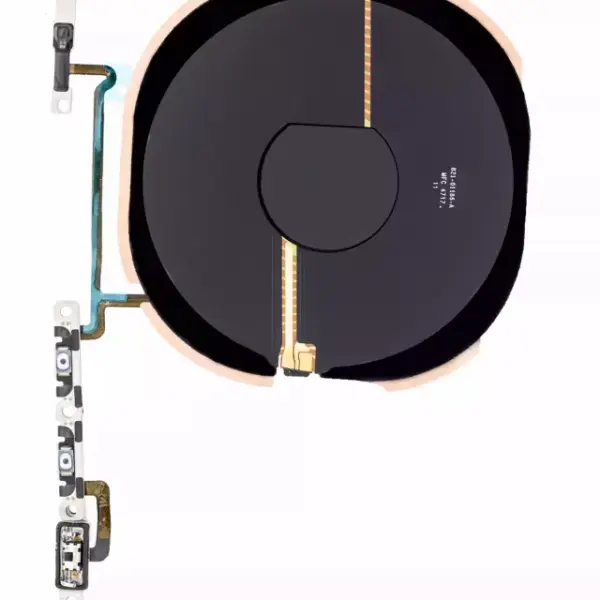Cablu Flex incarcare wireless NFC cu flex Power & Volume Preinstalat Telefon iPhone X