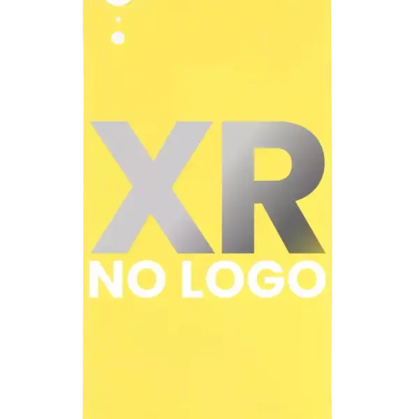 Capac Spate Sticla iPhone XR (Yellow)