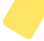 Capac Spate Sticla iPhone XR (Yellow) - imagine 5