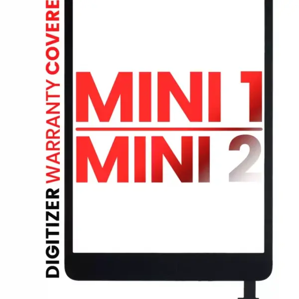 Touchscreen (Digitizer) Cu Chip IC Si Buton Home iPad Mini 1 / iPad Mini 2 AMPro XO7 (Black)