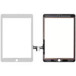 Touchscreen (Digitizer) Fara Buton Home iPad Air 1 / iPad 5 (2017) AMPlus (White) - imagine 2