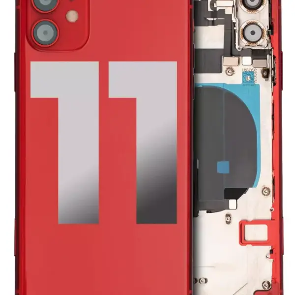 Carcasa Spate For iPhone 11 Pull B (Red)