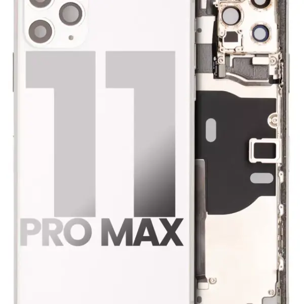 Carcasa Spate iPhone 11 Pro Max Pull B (Silver)