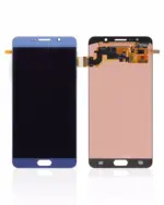 Ansamblu Display Samsung Galaxy Note 5 Refurbished (Black Sapphire) (Fara Rama) - imagine 2