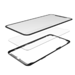 Sticla iPhone 11 3 in 1 (Sticla + OCA preinstalat + rama) (2 Pack) - imagine 5