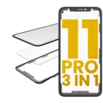 Sticla iPhone 11 Pro 3 in 1 (Sticla + OCA preinstalat + rama)