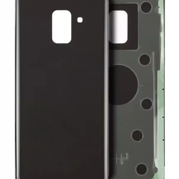 Capac Spate Sticla Samsung Galaxy A8 (A530 / 2018) (Black)