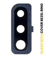 Lentila Camera Spate Cu Inel De Protectie Samsung Galaxy A50 (A505 / 2019) (Black)
