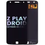 Ansamblu Display Motorola Moto Z Play Droid (XT1635-01 / 2016) Genuine OEM (Black) (Fara Rama)