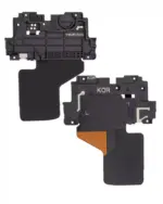 Cablu Flex Incarcare  Samsung Galaxy A80 (A805 / 2019) Wireless si NFC cu Bracket - imagine 3