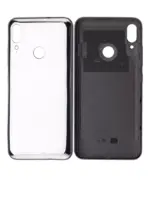 Capac Spate Sticla Motorola Moto E6 Plus (XT2025 / 2019) (Polished Graphite) - imagine 2