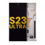 Ansamblu Display Samsung Galaxy S23 Ultra 5G Service Pack (Cream)