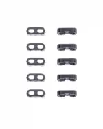 Plasa Protectie Praf Difuzor Principal/Microfon iPhone 12 / 12 Pro (Black) (10 Pack) - imagine 6