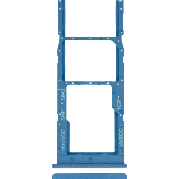 Suport Dual Sim Card Tray Samsung Galaxy A12 (A125 / 2020) (Blue)