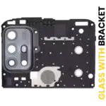 Lentila Camera Spate Cu Bracket Telefon Motorola Moto G10 (XT2127-2 / 2021) (Aurora Gray)
