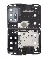 Lentila Camera Spate Cu Bracket Telefon Motorola Moto G10 (XT2127-2 / 2021) (Aurora Gray) - imagine 2