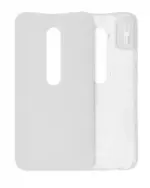 Capac Spate Sticla Motorola Moto G3 (XT1540 / 2015) (White)