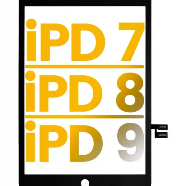 Touchscreen (Digitizer) iPad 7 (2019) / iPad 8 (2020) / iPad 9 (2021) Premium (Black)
