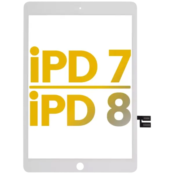 Touchscreen (Digitizer) iPad 7 (2019) / iPad 8 (2020) Premium (White)