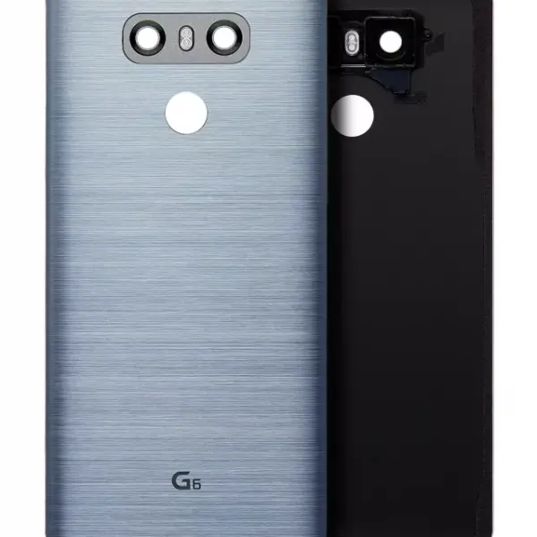 Capac Spate Sticla Cu Adeziv (Preinstalat) LG G6 (Ice Platinum Silver)
