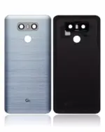 Capac Spate Sticla Cu Adeziv (Preinstalat) LG G6 (Ice Platinum Silver) - imagine 2