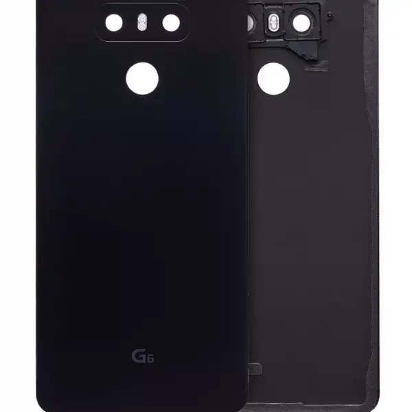 Capac Spate Sticla Cu Adeziv LG G6 (Astro Black)