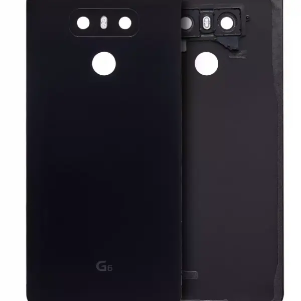 Capac Spate Sticla Cu Adeziv (Preinstalat) LG G6 (Astro Black)