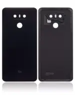 Capac Spate Sticla Cu Adeziv (Preinstalat) LG G6 (Astro Black) - imagine 2