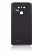 Capac Spate Sticla Cu Adeziv (Preinstalat) LG G6 (Astro Black) - imagine 4