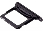 Suport (Dual Sim) Card Tray iPhone 16 / 16 Plus (Black) - imagine 4