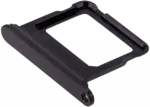 Suport (Dual Sim) Card Tray iPhone 16 / 16 Plus (Black) - imagine 5