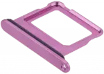 Suport (Dual Sim) Card Tray iPhone 16 / 16 Plus (Pink) - imagine 5