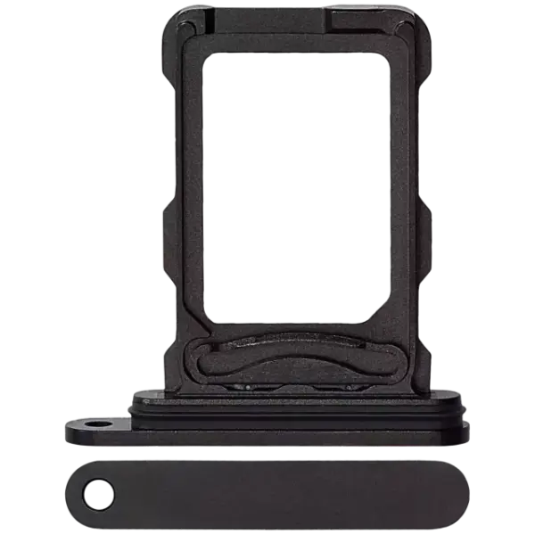 Suport (Dual Sim) Card Tray iPhone 16 Pro / 16 Pro Max (Black Titanium)