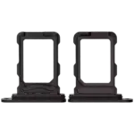 Suport (Dual Sim) Card Tray iPhone 16 Pro / 16 Pro Max (Black Titanium) - imagine 2